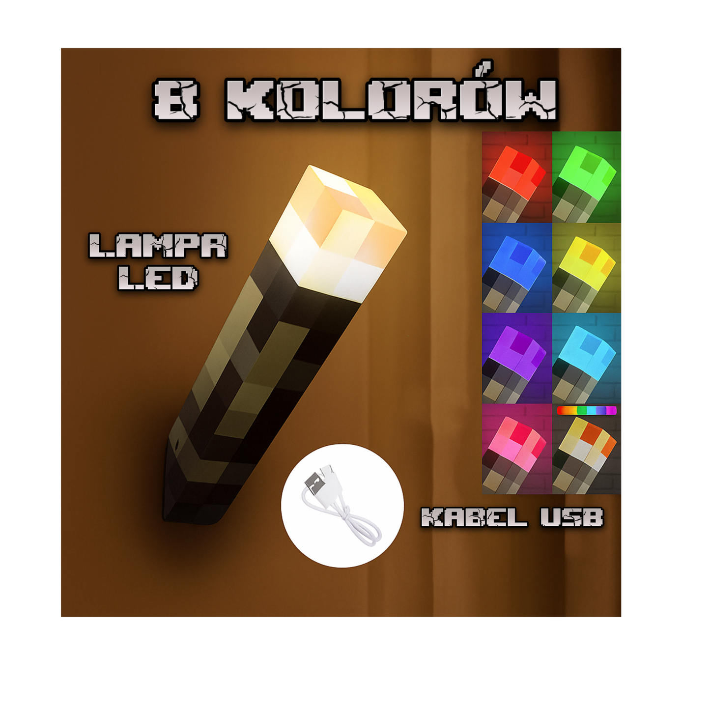 CraftLight™ Pochodnia RGB